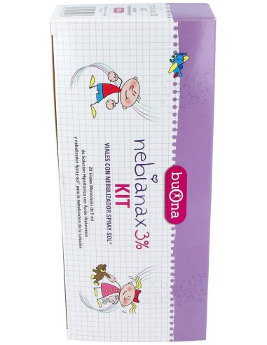 Pharmasor Kit Nebianax 3% Limpieza Nasal