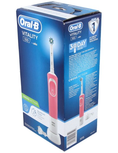 Cepillo Recargable Vitality Cross Action Rosa