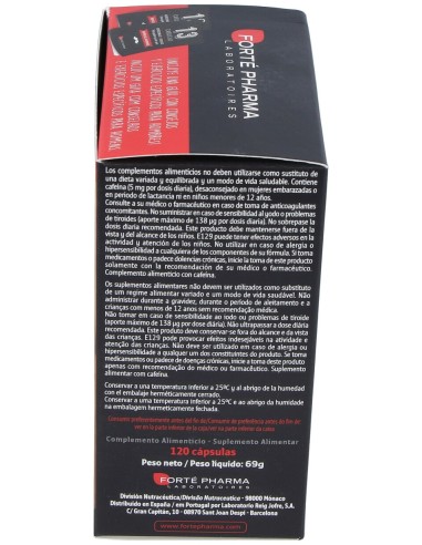 Forte Pharma Xtraslim 700 Men 120 Cap