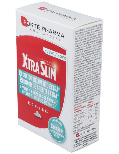 Xtraslim Reductor Apetito 60Cap.