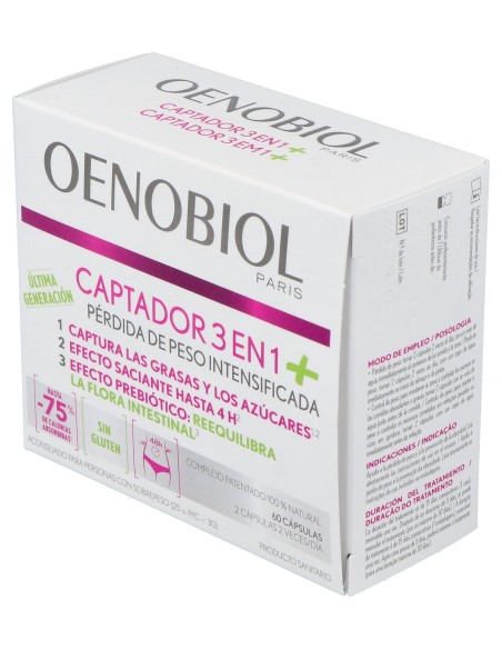 Oenobiol Captador 3 En 1 Sensor Plus 60 Gel