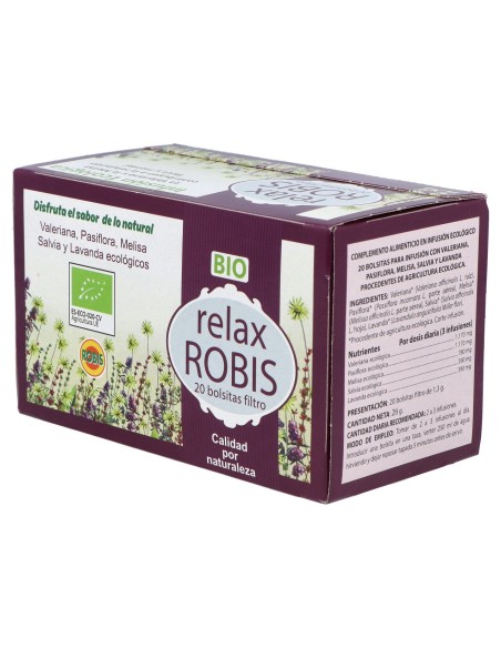 Relax Robis Filtros Relajantes 20Sbrs. Bio