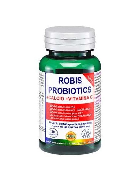 Robis Probiotics +Calcio+Vit. C 30Cap.