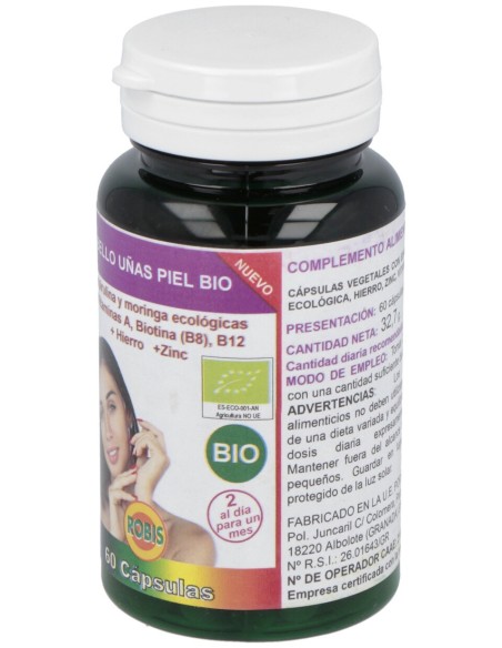 Cabello Piel Y Uñas 60Cap. Bio