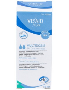 Visaid 0,2% Multidosis 10Ml.