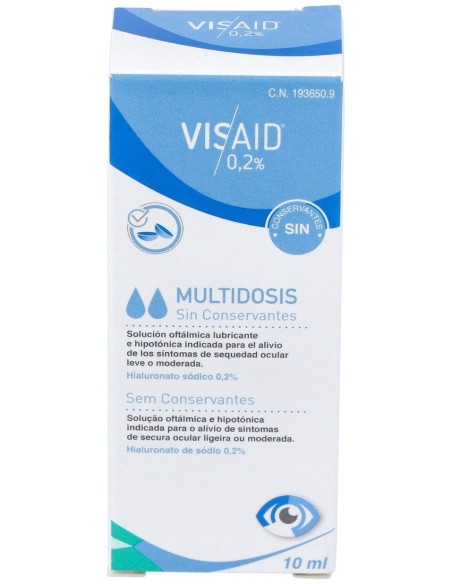 Visaid 0,2% Multidosis 10Ml.