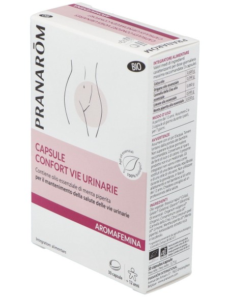 Aromafemina Confort Vias Urinarias 30Cap.