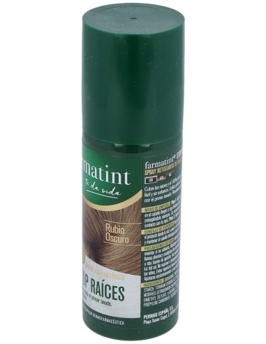 Farmatint Stop Raices Rubio Oscuro 75Ml.