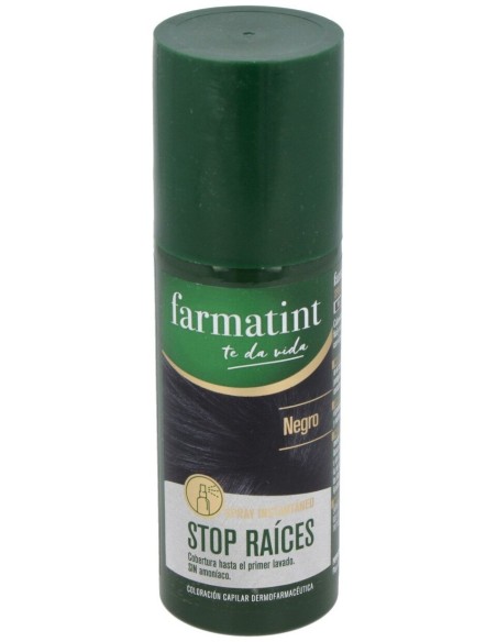 Farmatint Stop Raices Negro Spray 75Ml