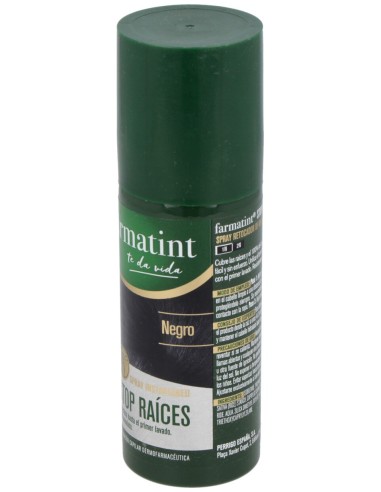 Farmatint Stop Raices Negro Spray 75Ml