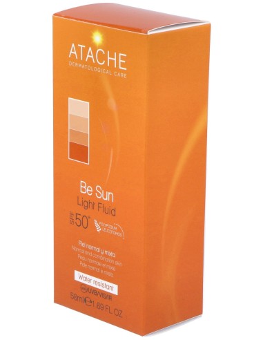 Atache Be Sun Light Fluid Spf50+ 50 Ml
