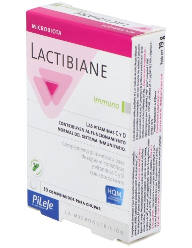 Pileje Lactibiane Immuno 30 Comprimidos