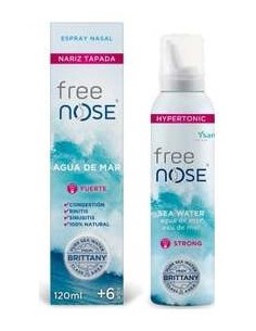 Freenose Hypertonic Sea Water Fuerte Spray Nasal 120Ml