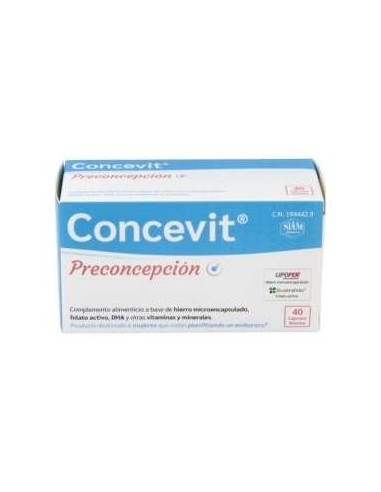 Concevit Preconcepcion 40 Capsulas