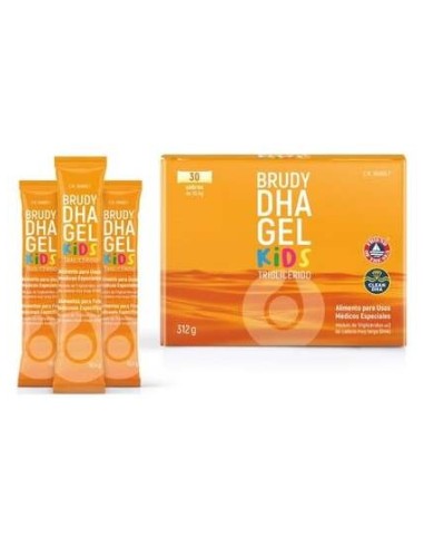 Brudy Dha Gel Kids 30 Sobres