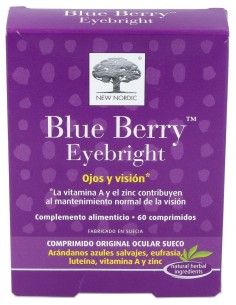 New Nordic Blue Berry Eyebright 60Comp