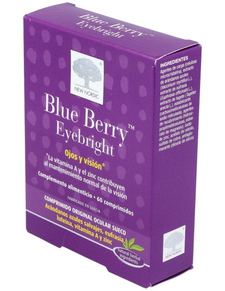 New Nordic Blue Berry Eyebright 60Comp