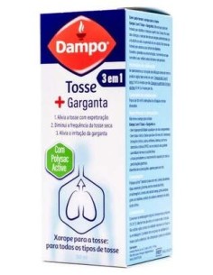 Dampo 3 En 1 Tos + Garganta Jarabe 150Ml