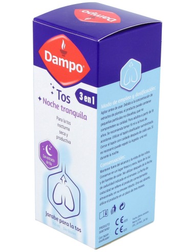 Dampo 3 E 1 Tos Noche Tranquila Jarabe 150Ml