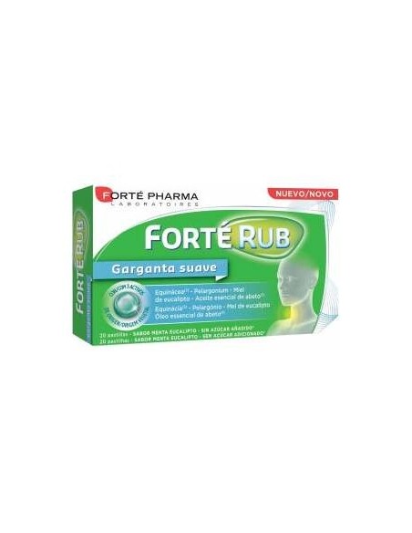 Reig Jofre Forté Rub Garganta Suave 20 Pastillas