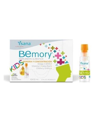 Ysana Bemory Kids 20 Ampollas
