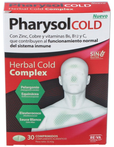 Pharysolcold 30 Comprimidos