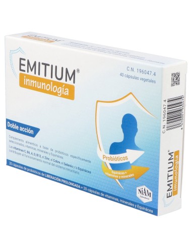 Emitium Inmunologia 40 Capsulas