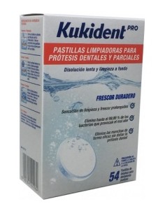 Kukident Pastillas Limpiadoras Para Protesis Dentales 54...