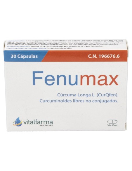 Fenumax 30 Capsulas