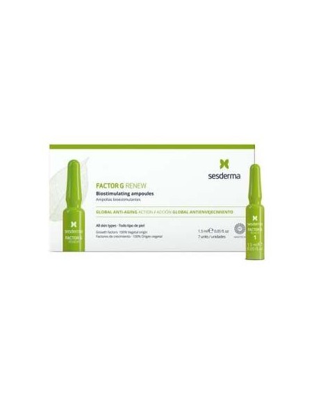 Sesderma Factor G Renew Ampollas Bioestimulantes 7 X 15 Ml