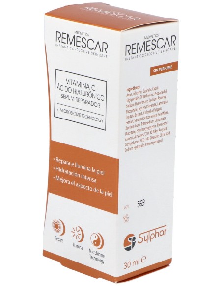 Remescar Serum Vitamina C Ácido Hialurónico 30Ml