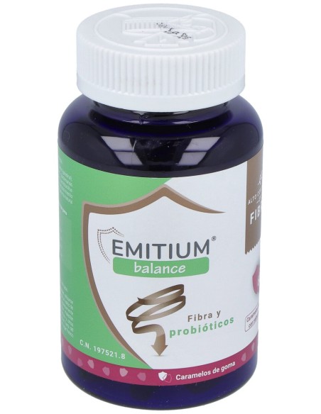 Emitium Balance 60 Caramelos De Goma