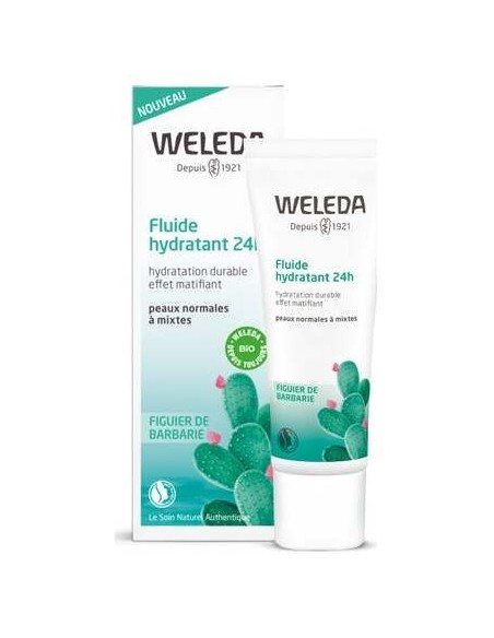 Weleda Figuier De Barbarie Fluide Hydratant 24H 30Ml