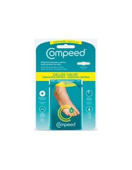Compeed Callos Hidratacion Continua 6Ud.