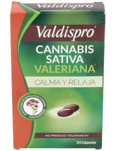 Valdispro Cannabis Sativa Valeriana 24Cap.