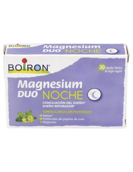 Boiron Magnesium Duo Noche 30 Capsulas