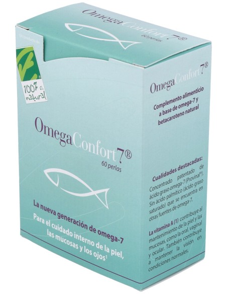 Cien Por Cien Natural Omegaconfort7 60 Perlas