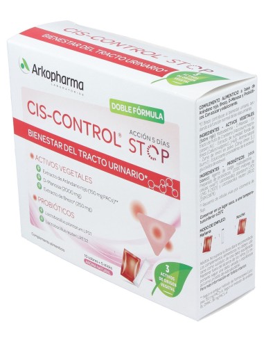 Cis-Control Stop 10 Sobres + 5 Sticks