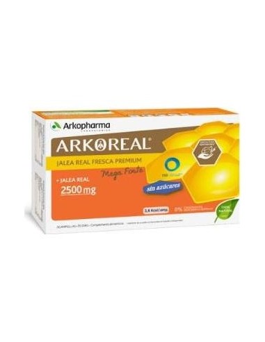 Arkoreal Jalea Real 2500Mg 20Amp. Bio S/A