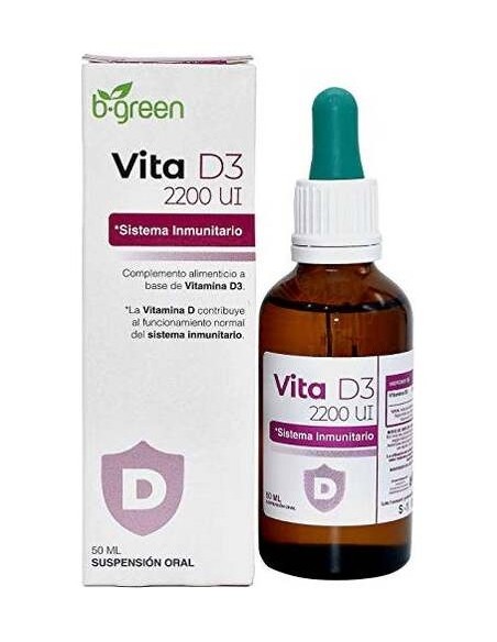 B-Green Vitamina D3 Gotas 50Ml