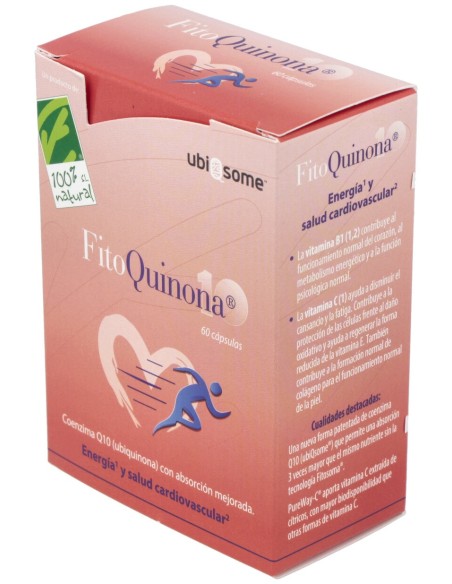 100% Natural Fitoquinona 10 60Caps