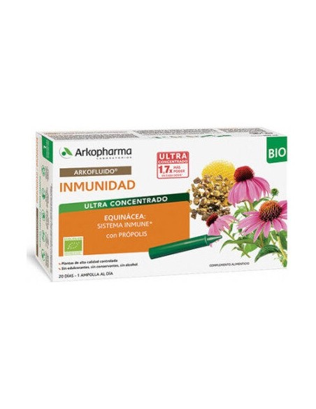 Arkofluido Equinacea Inmunidad 20Amp. Bio