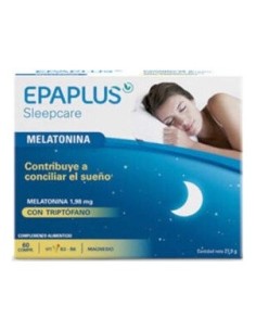 Epaplus Sleepcare Melatonina Con Triptófano 60 Comprimidos