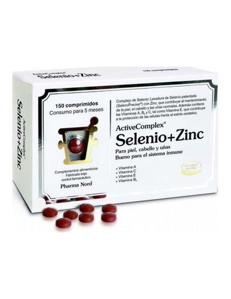 Activecomplex Selenio+Zinc 150 Comprimidos