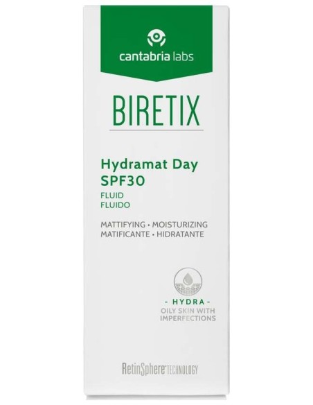Endocare Biretix Hydramat Day Spf30 Fluido Matificante 50Ml