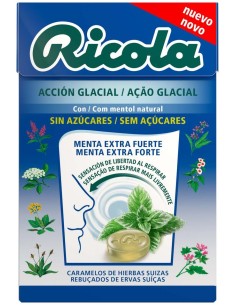 Ricola Caramelos Accion Glacial 50Gr. S/A