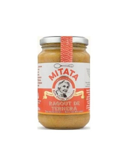 Ragout De Ternera Triturado 340Gr. S/Sal