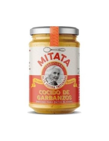 Cocido De Garbanzos Triturado 340Gr. S/Sal