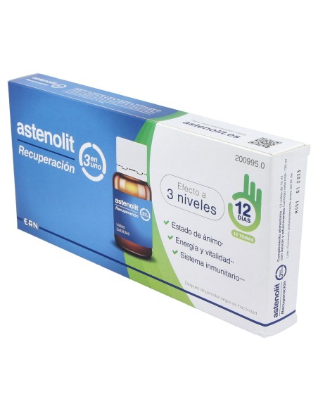 Ern Astenolit Recuperación 3 En 1 12 Viales