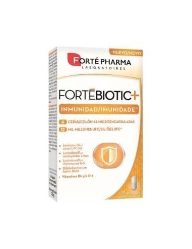 Forté Pharma Fortébiotic+ Immunité 20 Gélules
